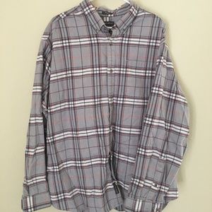 Gray Eddie Bauer Flannel